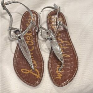Sam Edelman Silver Sandals